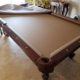 Pool Table, Table Light and Pool Stick Stand