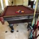 Stunning Antique Pool Table