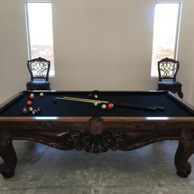 Beautiful Custom Built Phyllis Morris 8ft Pool Table