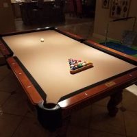 Fischer 8' Pool Table
