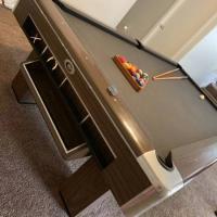 Gandy Pool Table with Balls Return System and Ping Pong Top