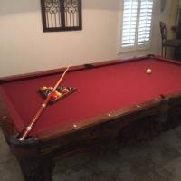 Sculpted Pool Table