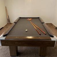 Gandy Pool Table with Balls Return System and Ping Pong Top