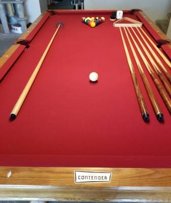 Contender 8ft Pool Table