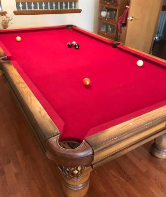 Custom Made Pool Table