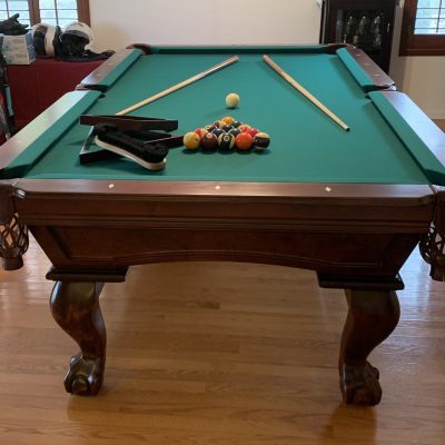 Connelly 8 ft Arched Sedona pool table, Excellent condition - like new SOLD